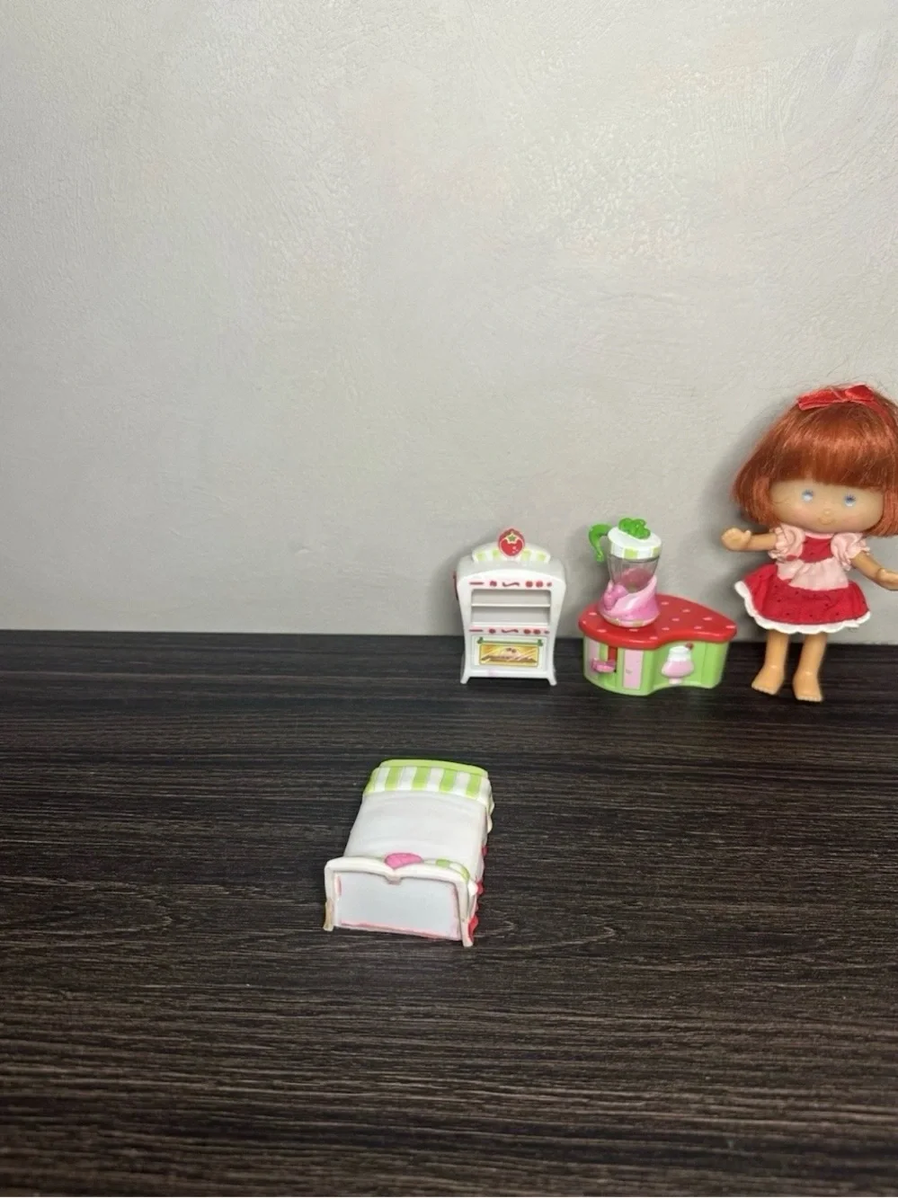 Vintage Strawberry Shortcake Berry Pretty Pony Doll and Accessories